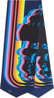Brides de Gala Shadow silk muffler | Hermès Singapore